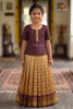 Golden Clip Alpha Traditional Pattu Pavadai Sets