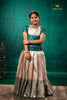 Ramar Green Royal Jasmine Traditional Pattu Pavadai Set