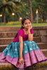 Ramar Green Coral bloom Traditional Pattu Pavadai Sets