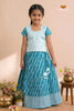 Jasmine Creeper Traditional Pattu Pavadai Sets