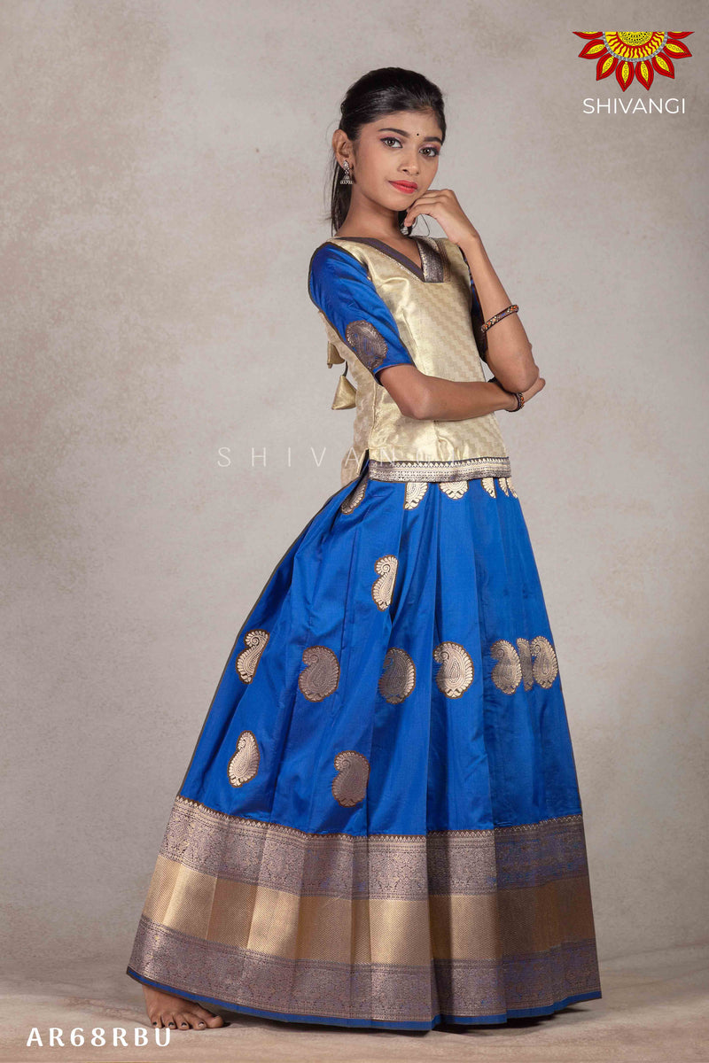 Beautiful Traditional Pattu Pavadai Designs For Girls Ethnic Wear beautiful-traditional-pattu-pavadai-designs-for-girls-ethnic-wear