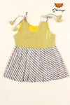 Ramar Green Patola Leheriya Baby Frock For Girls !!!