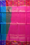 Floral Patola Pochampally Ikkat Pure Silk Saree!!!
