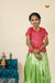 Green Paithani Parakeet Pattu Pavadai For Girls - Festive Wear!!!