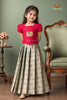 Elephant Raw SilkTraditional Pattu Pavadai Sets
