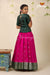 Festive Collection - Raw Silk Tale Pattu Pavadai For Girls