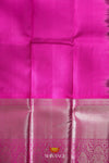 Red Silk Pattu Pavadai Unstitched Material For Kids !!!