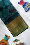 Silk Pattu Pavadai Unstitched Material For Kids !!!