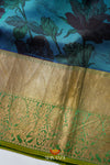 Silk Pattu Pavadai Unstitched Material For Kids !!!