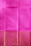Purple Silk Pattu Pavadai Unstitched Material For Kids !!!