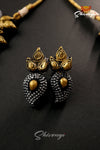 Antique Silver Mango Terracotta Jewellery