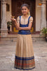 Navy Blue Honey SuckleTraditional Pattu Pavadai Sets