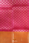 Red Silk Pattu Pavadai Unstitched Material For Kids !!!