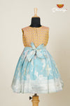 Girls Blue Turquoise Frock !!!