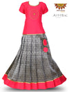 Black Tissue JKD BK Jimikki Pattu Pavadai For Girls!!!