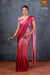 Dark Pink Women's Trendy Georgette Multi Color Saree with Blouse !!!