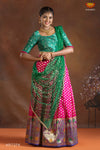 Pomo Bud Lehenga For Girls -Pink!!!