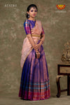Unique and latest half saree designs for girls and ladies