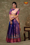 Unique and latest half saree designs for girls and ladies
