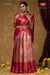 Pongal Colletion - Pink Golden Croton Half Saree !!!