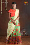 Dancing Peacock Lehenga For Girls