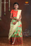 Dancing Peacock Lehenga For Girls