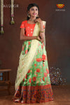 Dancing Peacock Lehenga For Girls