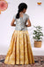 Yellow Night Queen Pattu Pavadai For Girls - Festive Wear!!!