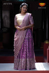 Pink Mirror Bandhini Lehenga For Girls