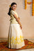 Onam Collection - Yellow Onam Golden floral Pattu pavadai - !!!