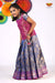 Festive Collection - Blue Golden Feather Pattu Pavadai For Girls !!!