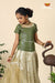Girls Green Lemon Breeze Pavadai Sattai Designs