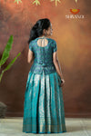 Festive Collection - Ramar Green Spring Leaf Pattu Pavadai