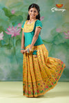 Girls Yellow Patola Doodle| Langa Model
