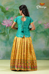 Girls Yellow Patola Doodle| Langa Model