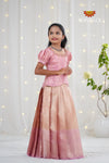 Festive Collection - Pink Mango Scarlet Pattu Pavadai