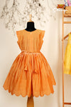 Yellow Floral Creeper Frock For Kids !!!