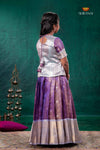 Purple Mayapavai Traditional Pattu Pavadai Set