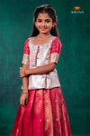 Red Mayapavai Traditional Pattu Pavadai Set