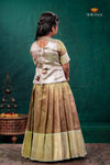 Green Mayapavai Traditional Pattu Pavadai Set