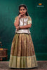 Green Mayapavai Traditional Pattu Pavadai Set