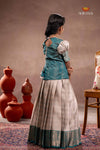 Ramar Green Kota Moraccan Traditional Pattu Pavadai Set