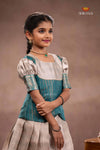 Ramar Green Kota Moraccan Traditional Pattu Pavadai Set