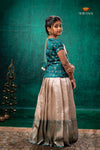 Ramar Green Royal Jasmine Traditional Pattu Pavadai Set