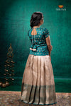 Ramar Green Royal Jasmine Traditional Pattu Pavadai Set