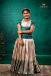 Ramar Green Royal Jasmine Traditional Pattu Pavadai Set