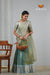 Festive Collection - Sky Blue Tiny Checks Traditional Half Saree | Lehenga For Girls !!!