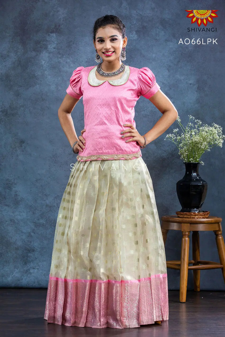 Pattu pavadai for teenage girl discount