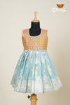 Girls Blue Turquoise Frock !!!