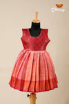 Girls Peach Baby Honeycomb Frock !!!